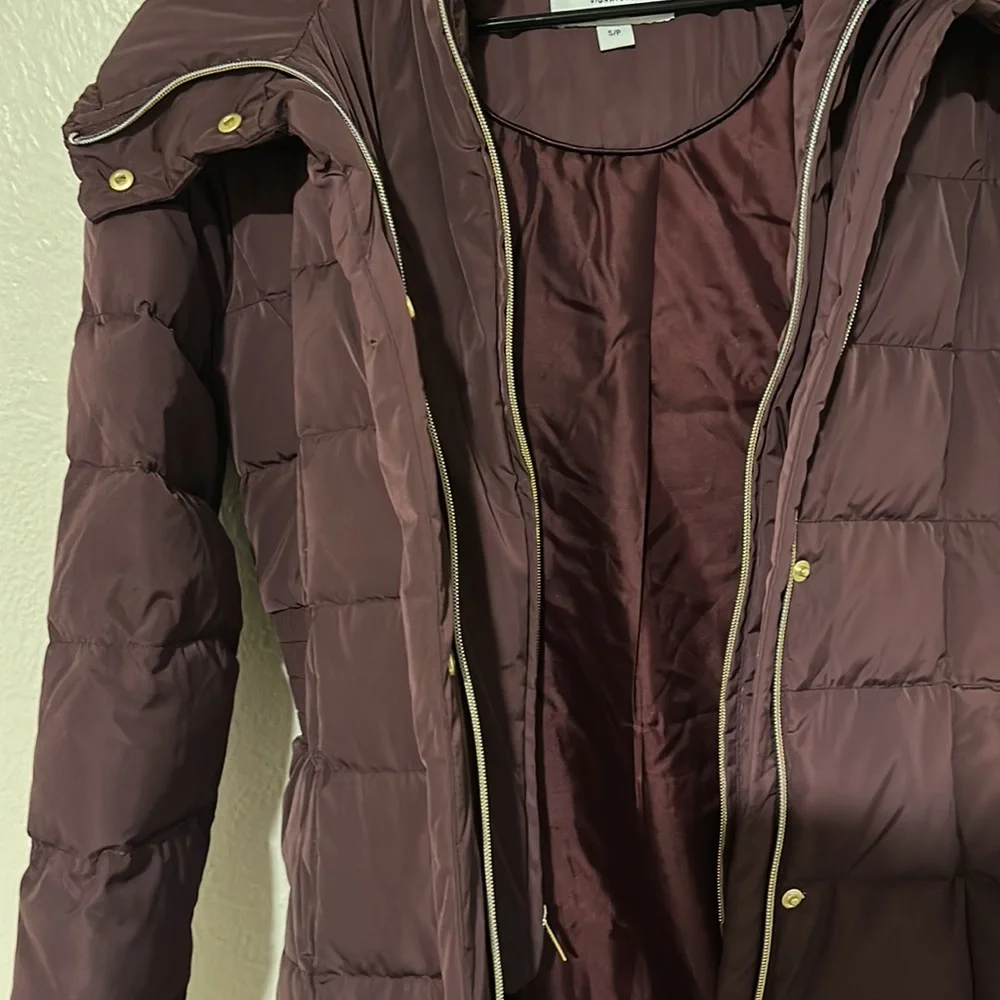 Brand new Cole Haan Maroon Coat - Picture 5 of 8